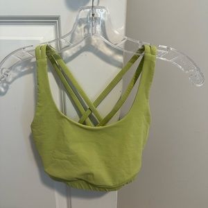 Lululemon Sports Bra green align